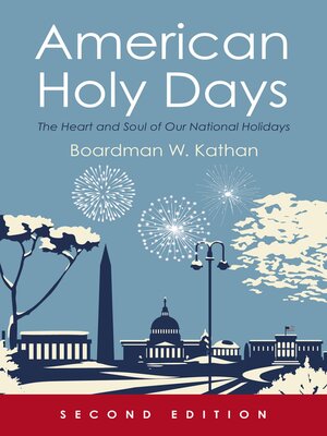 cover image of American Holy Days